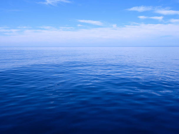 blue sea and blue sky - Photo, Image