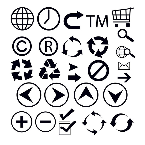 Set arrow icons. Arrow icon. Arrow vector collection. Vector illustration - Vector, Image
