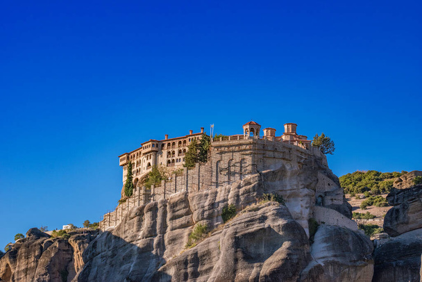The Holy Monastery of Varlaam is the second biggest monastery of Meteora, Kalambaka in Greece - 写真・画像