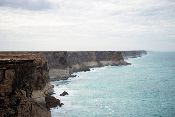 Bunda Cliffs - Park Narodowy Nullarbor - Australia - Zdjęcie, obraz