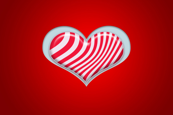 Corazón forma caramelo
  - Foto, Imagen