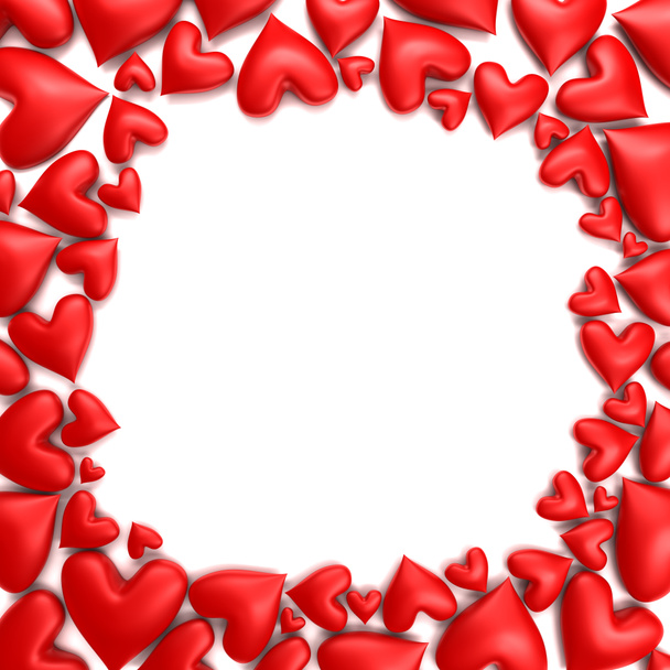 červená srdce - Fotografie, Obrázek