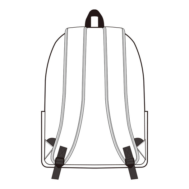 Рюкзак Мода плоский рисунок - Фото, изображение