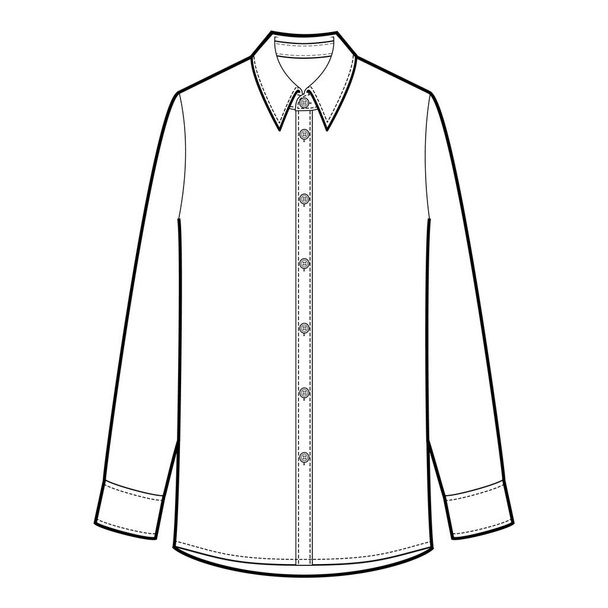 Camisa Blusa Camisa de manga corta Camisa de manga larga Top - Foto, Imagen