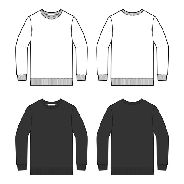 Langarm T-Shirt Sweatshirt Pullover Top - Foto, Bild