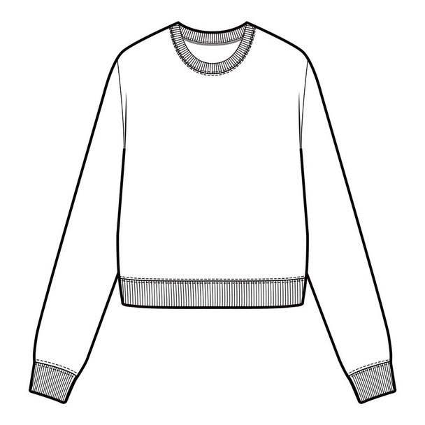Sweatshirt Sweater Tee T-shirt met lange mouwen - Foto, afbeelding