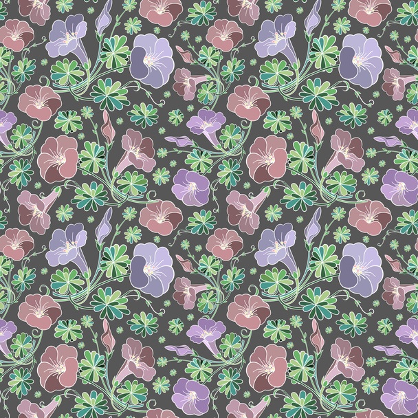 Seamless floral pattern - Vektor, Bild