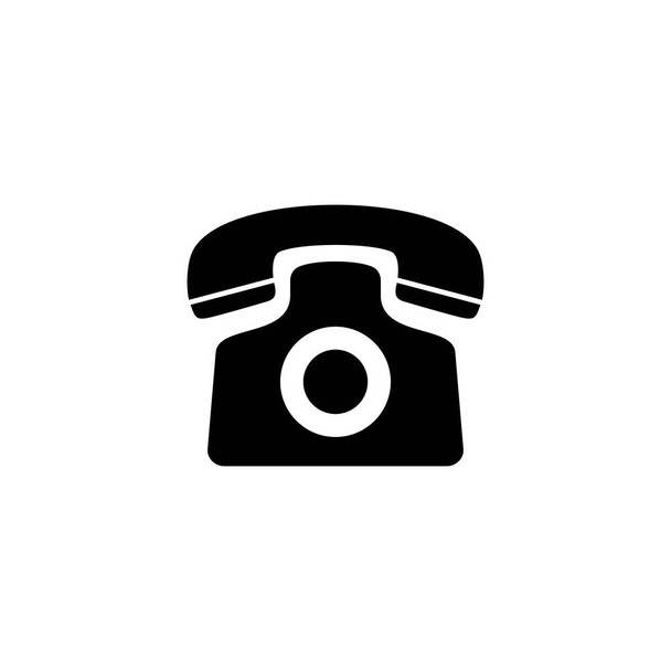 Icono del teléfono. señal de teléfono y símbolo - Vector, Imagen