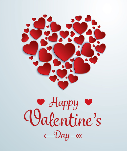 valentines day card - Διάνυσμα, εικόνα