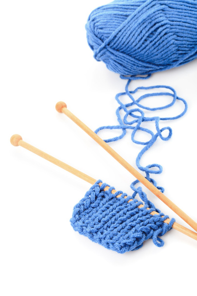 Knitting isolated - Fotó, kép