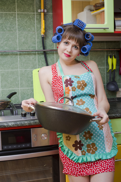 young housewife - Foto, Imagen