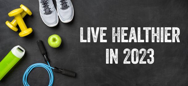  Live healthier in 2023 - Photo, Image
