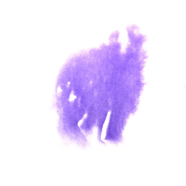 arte A tinta violeta aquarela tinta blob aguarela splash colo
 - Foto, Imagem