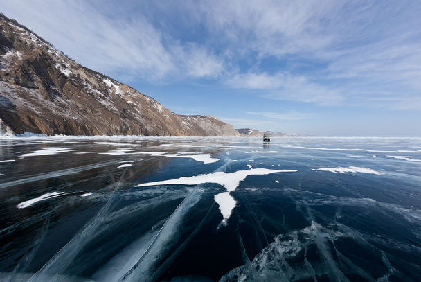 The Winter's Tale Baikal - pure ice, rocks and reflections - Fotó, kép