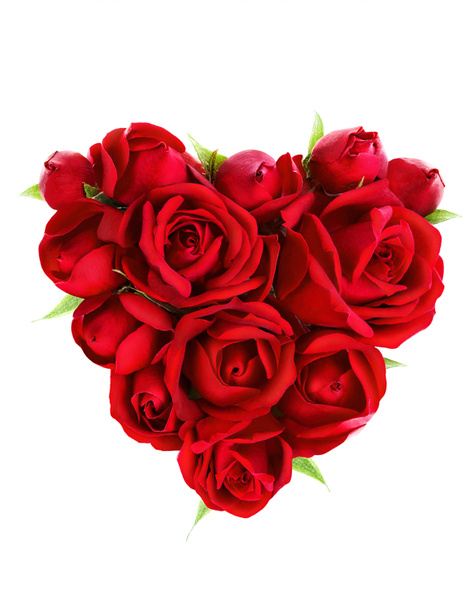 Corazón de rosas - Foto, Imagen