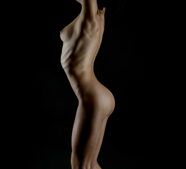 Sexy body nude woman. - Foto, Bild