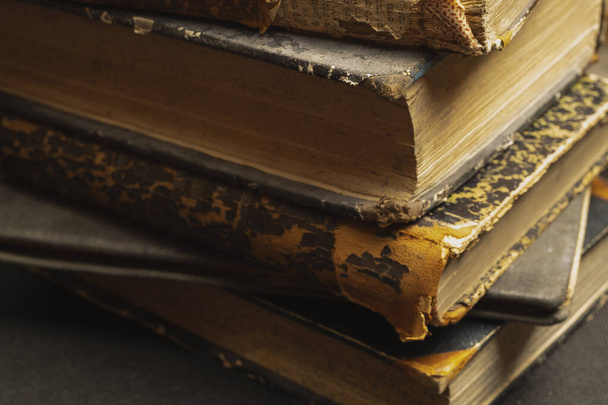 livros antigos, coleção de manuscritos antigos, - Foto, Imagem