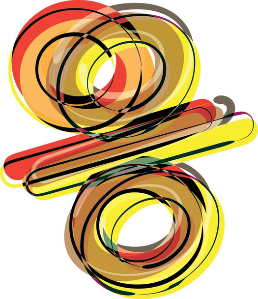 Abstract Doodle Symbol Vector illustration - Vector, Image