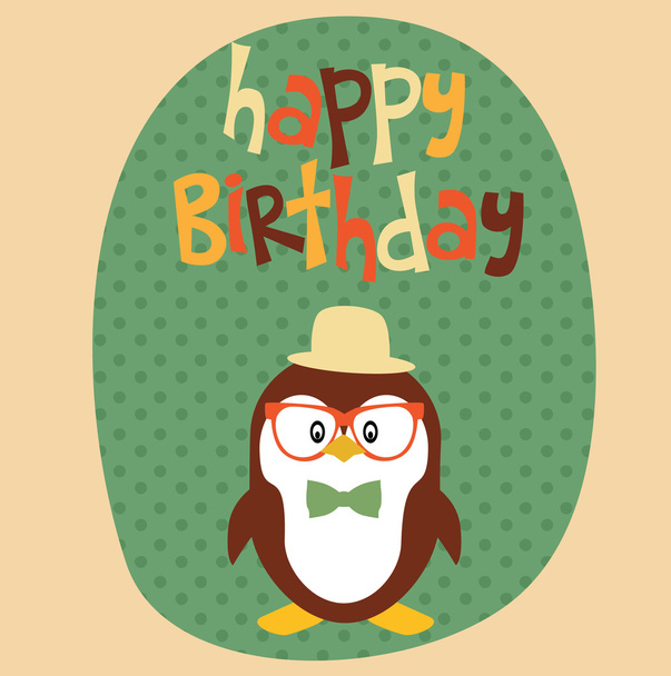 Happy Birthday card - Вектор, зображення