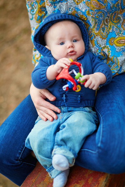 Little baby boy playing with toy - Photo, Image