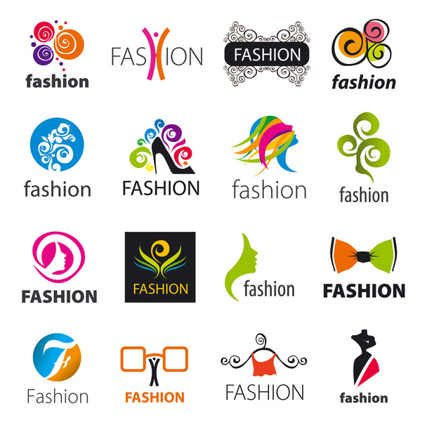 vektör logolar moda en büyük koleksiyonu - Vektör, Görsel