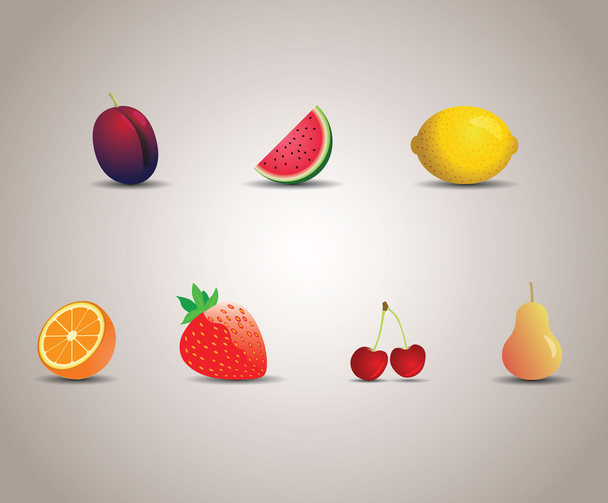 Fruits - Vector, Image
