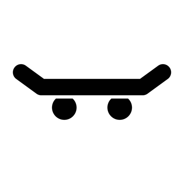 Un design icona di skateboard - Vettoriali, immagini