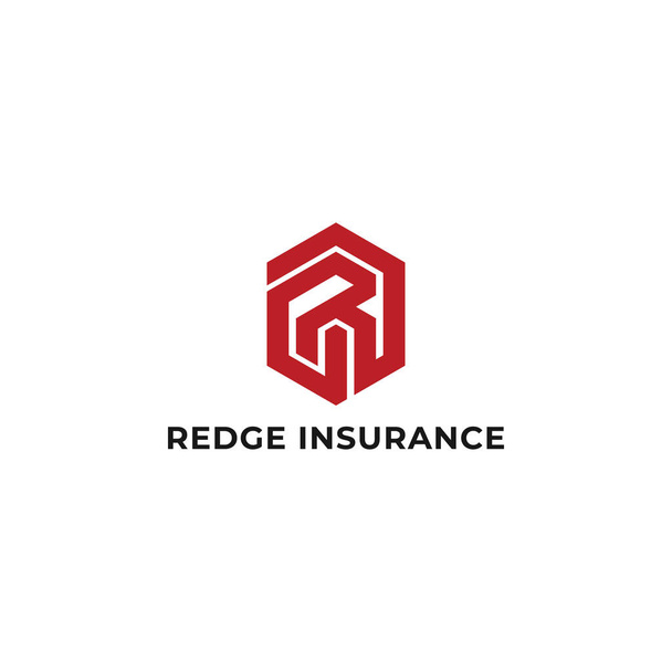 Tiivistelmä alkukirjain RI tai IR logo punaisella värillä eristetty valkoisella taustalla haetaan vakuutusedustajan logo sopii myös tuotemerkkejä tai yritykset ovat alkuperäinen nimi IR tai RI. - Vektori, kuva