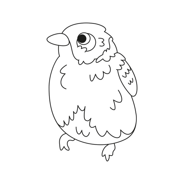 Isolated cute bird icon Animal Vector illustration - Vektor, kép