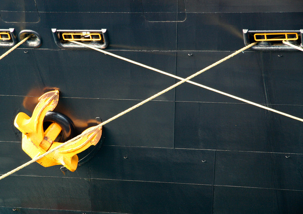 Gemi çapa ve ipleri demirleme - Fotoğraf, Görsel