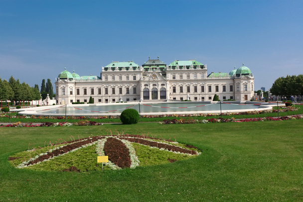 Schloss Belvedere in Wien - Foto, Bild