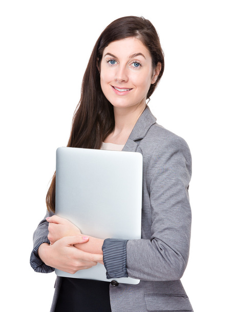 donna d'affari con computer portatile - Foto, immagini