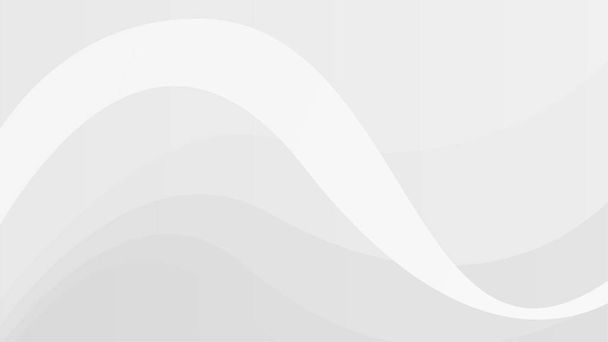 Abstrakter Hintergrund mit modernem trendigen weißgrauen Farbverlauf für Präsentationsdesign, Flyer, Social-Media-Cover, Webbanner, Tech-Banner - Vektor, Bild