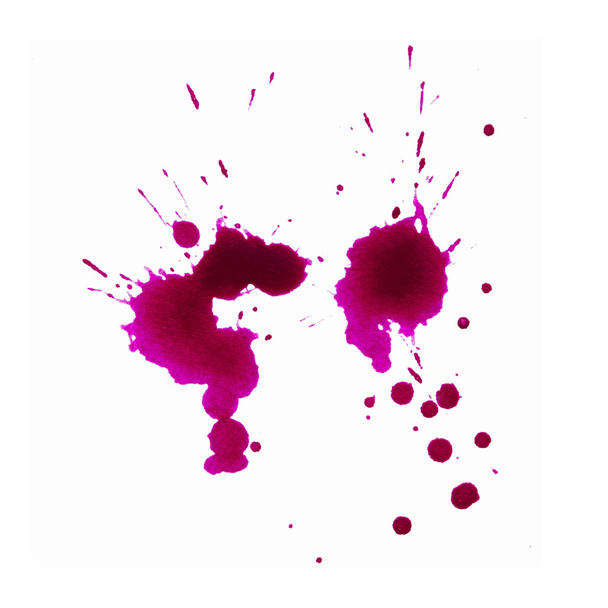 Plamami farby fioletowy - Zdjęcie, obraz
