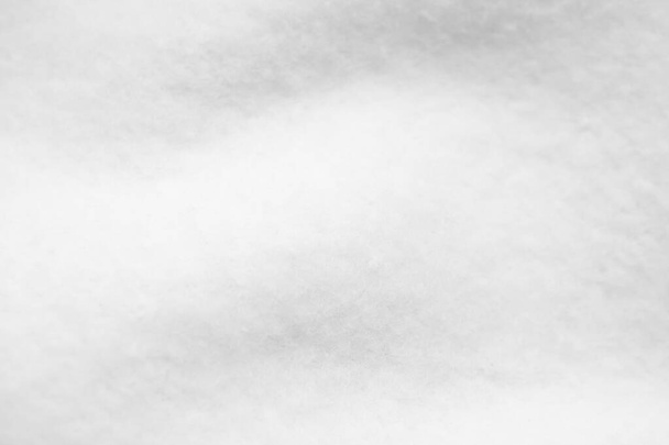 Bílé nadýchané kožešiny tkaniny vlněné textury pozadí - Fotografie, Obrázek