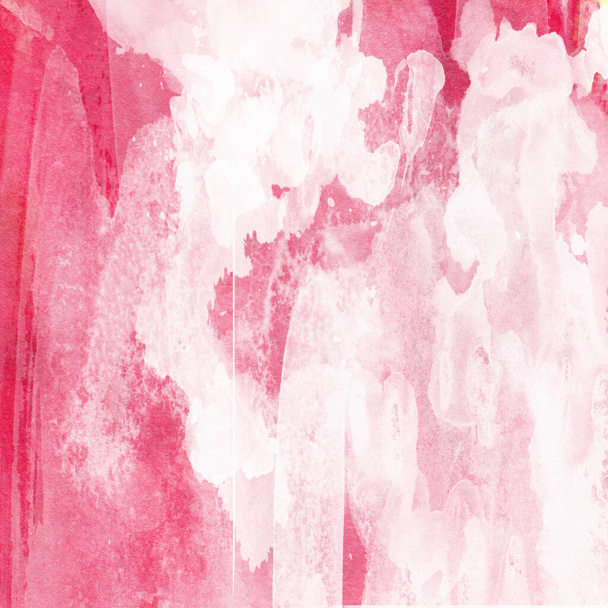 abstraktní růžová akvarel design umýt aqua malované textury zblízka. Minimalistické a luxusní zázemí. - Fotografie, Obrázek