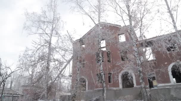 The war between Russia and Ukraine. Donbass. - Video, Çekim