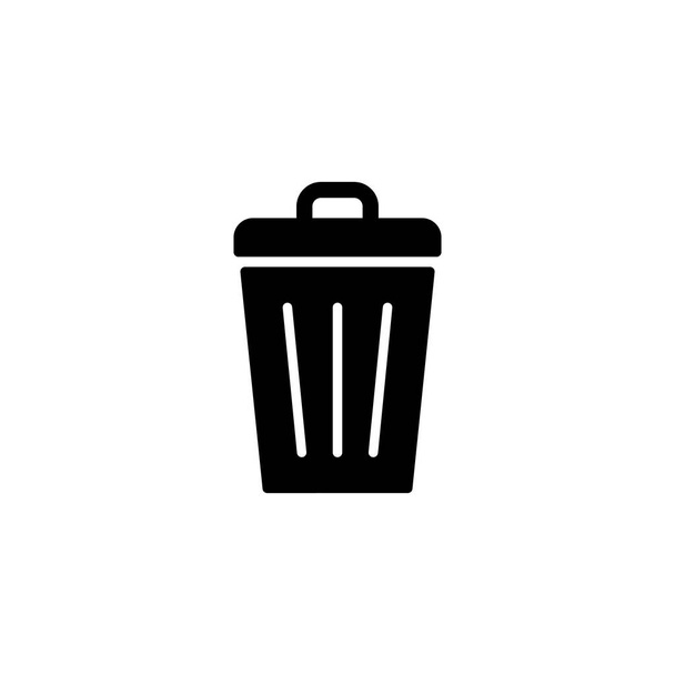 Trash icon. trash can icon. delete sign and symbol. - Vector, Image