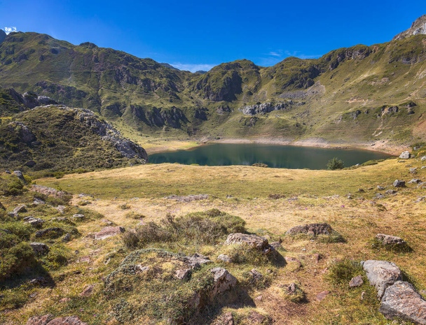 Saliencia Lake at Somiedo Natural Park, Asturias - Photo, Image