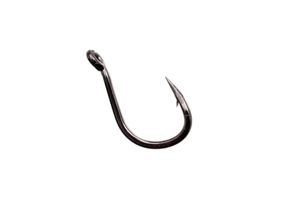 fishing hook on a white isolated background - Fotó, kép
