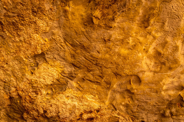 Beautiful texture of dark stone background in the cave. - Fotografie, Obrázek