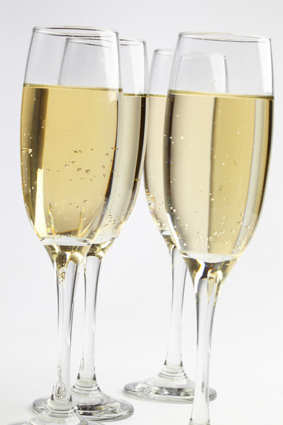 Two champagne glasses - Zdjęcie, obraz