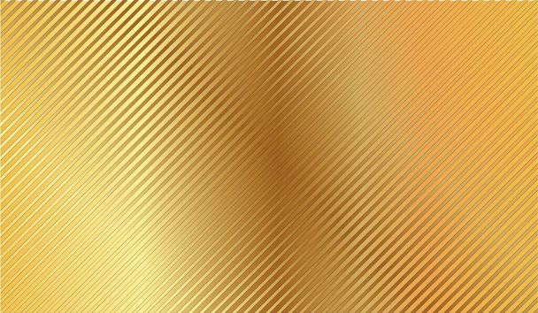 Abstract oblique bright gold background. - Vector, Image