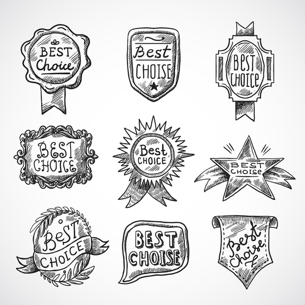 Best Choice Badge - Вектор,изображение