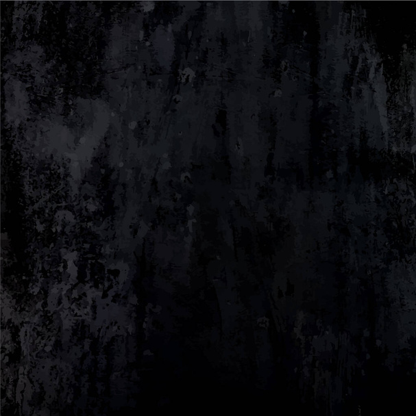 grungy czarny metal beton ściana tekstury - Wektor, obraz