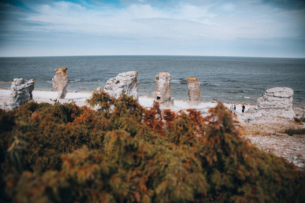 Kilátás a svéd sziget Gotland - Fotó, kép