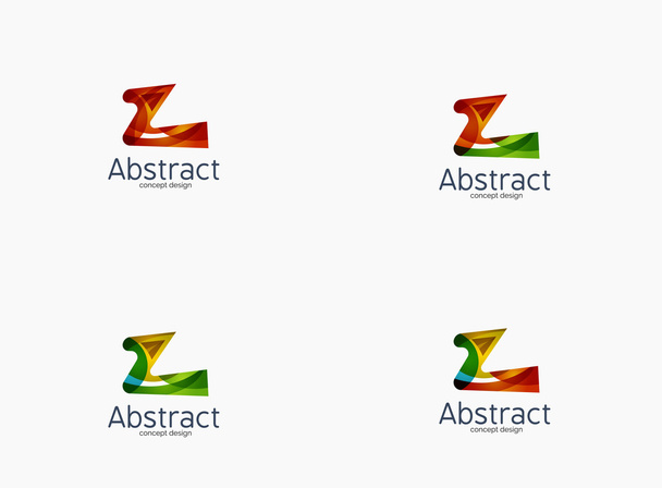Современный логотип компании Z letter
 - Вектор,изображение