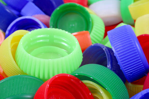 Color tapas de plástico de fondo
 - Foto, imagen