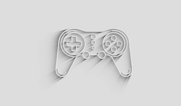 Esport retro video game pad and digital sport gaming symbol digital concept. cyber technology and computer background abstract 3d illustration. - Photo, Image