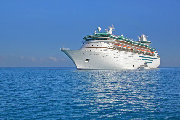 Large modern cruise ship at sea - Photo, Image